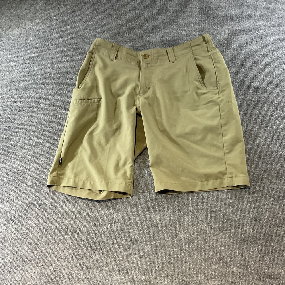 5.11 Tactical Mens Vandal Khaki Multi-Pocket Performance Shorts Size 30